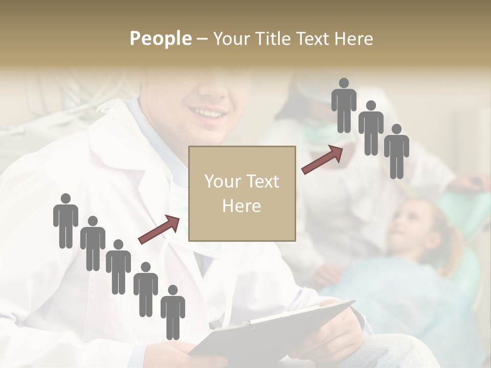 Workplace Woman Happy PowerPoint Template