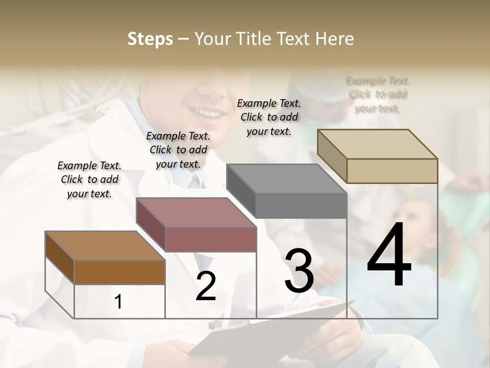 Workplace Woman Happy PowerPoint Template