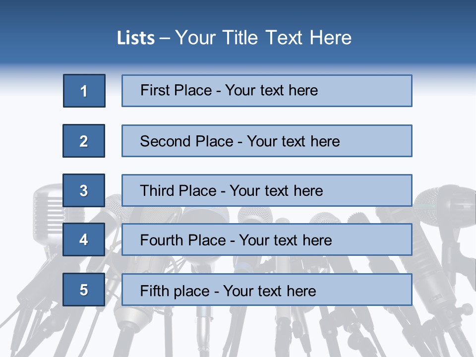 Technology Recording Interview PowerPoint Template