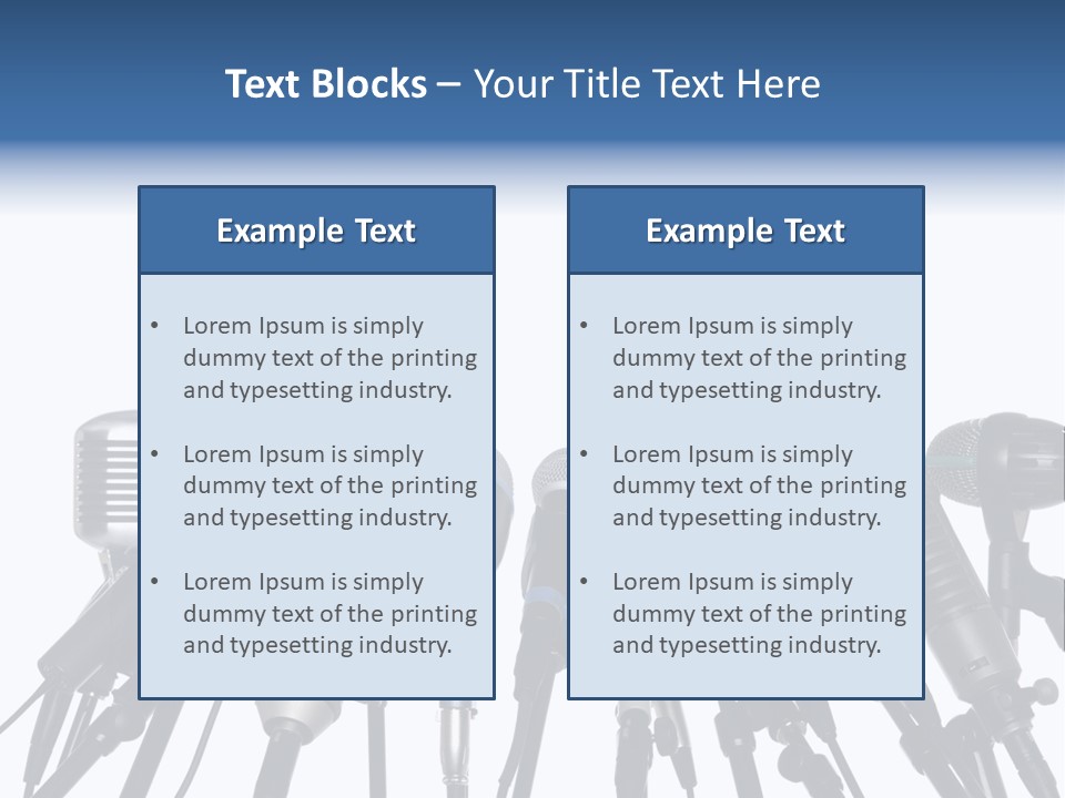 Technology Recording Interview PowerPoint Template