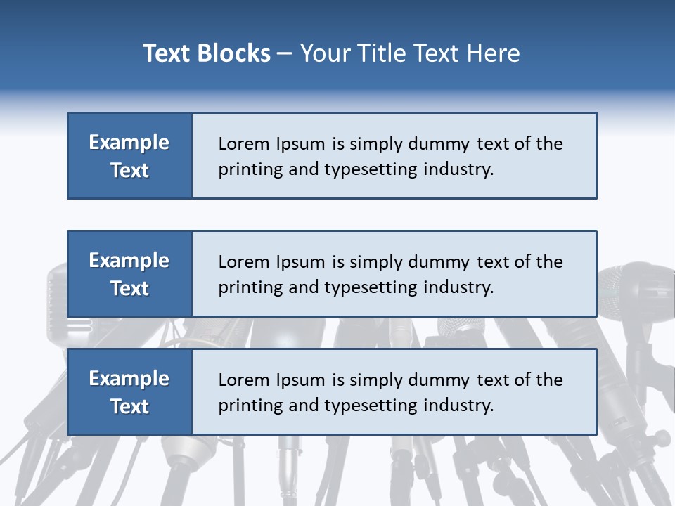 Technology Recording Interview PowerPoint Template