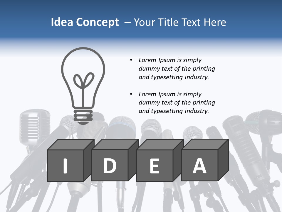 Technology Recording Interview PowerPoint Template