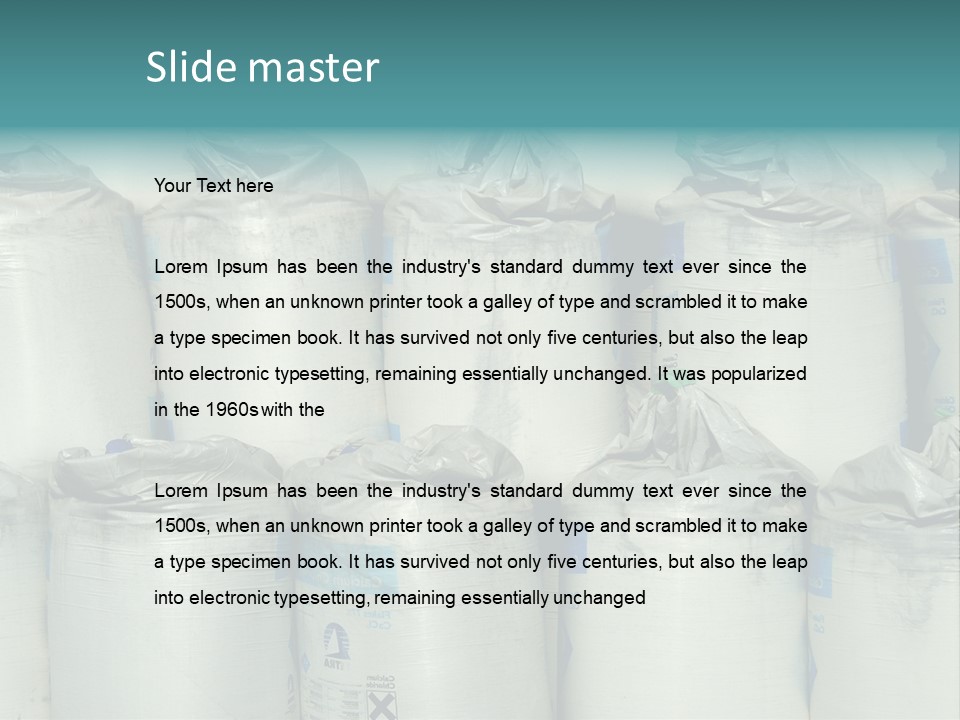 Heavy Truck Chloride PowerPoint Template