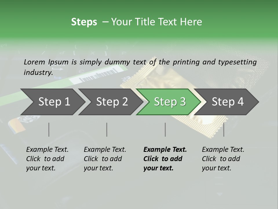 A Wallet Sitting On Top Of A Laptop Computer PowerPoint Template