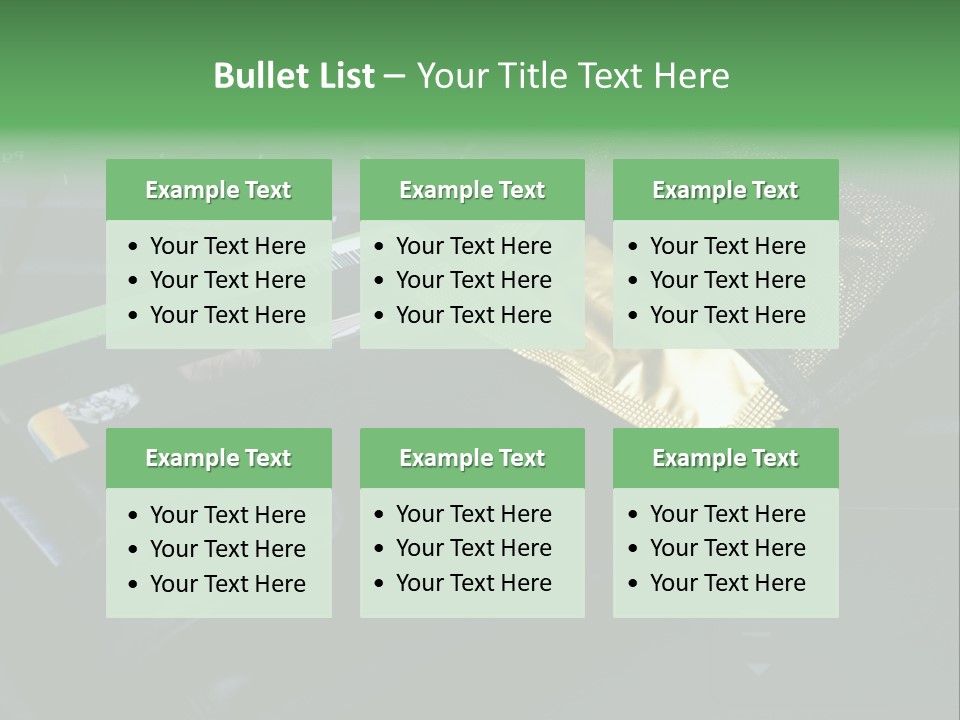 A Wallet Sitting On Top Of A Laptop Computer PowerPoint Template