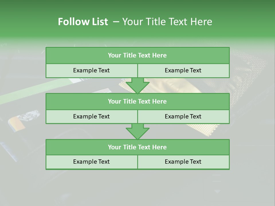 A Wallet Sitting On Top Of A Laptop Computer PowerPoint Template