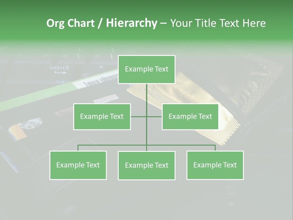 A Wallet Sitting On Top Of A Laptop Computer PowerPoint Template