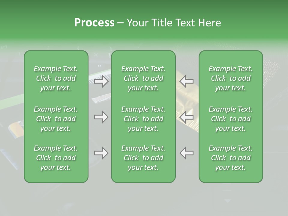 A Wallet Sitting On Top Of A Laptop Computer PowerPoint Template