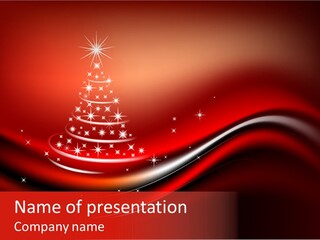 Star Pattern Celebration PowerPoint Template