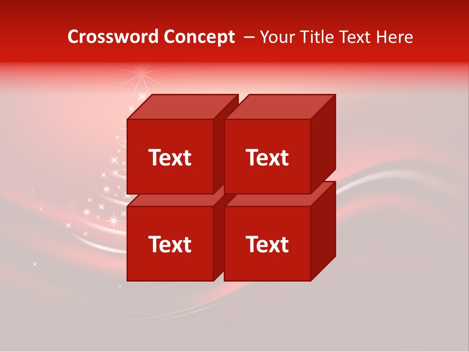 Star Pattern Celebration PowerPoint Template