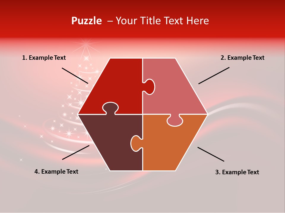 Star Pattern Celebration PowerPoint Template