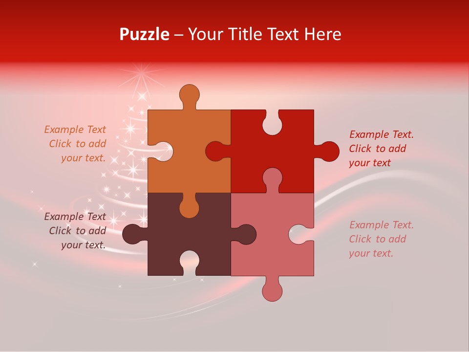 Star Pattern Celebration PowerPoint Template