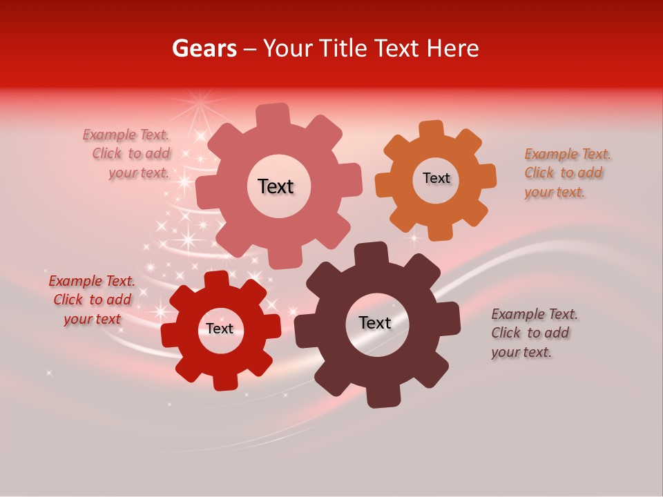 Star Pattern Celebration PowerPoint Template