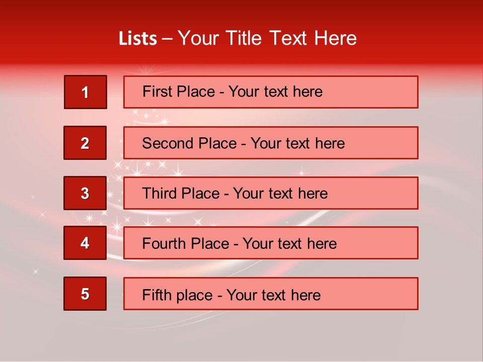Star Pattern Celebration PowerPoint Template