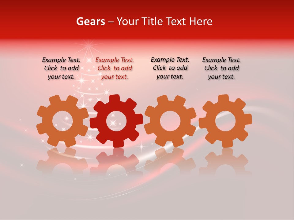 Star Pattern Celebration PowerPoint Template