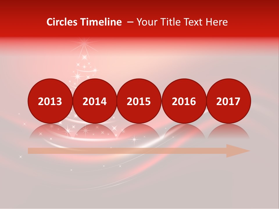 Star Pattern Celebration PowerPoint Template