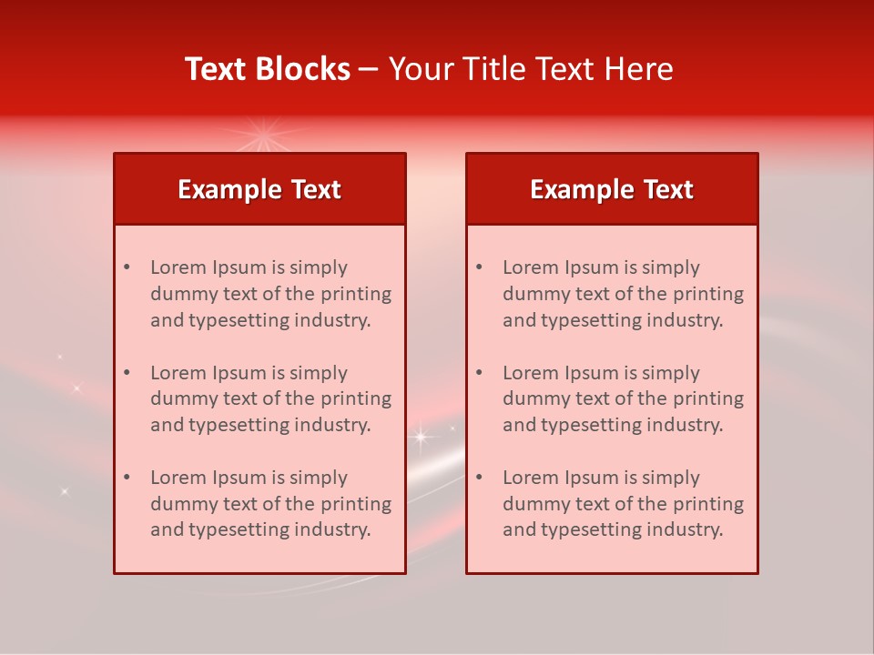 Star Pattern Celebration PowerPoint Template