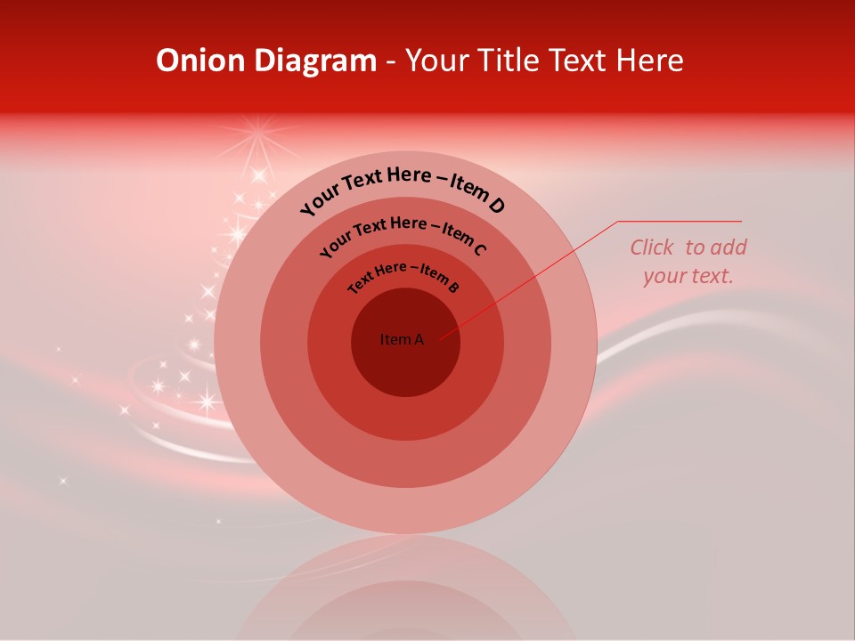 Star Pattern Celebration PowerPoint Template