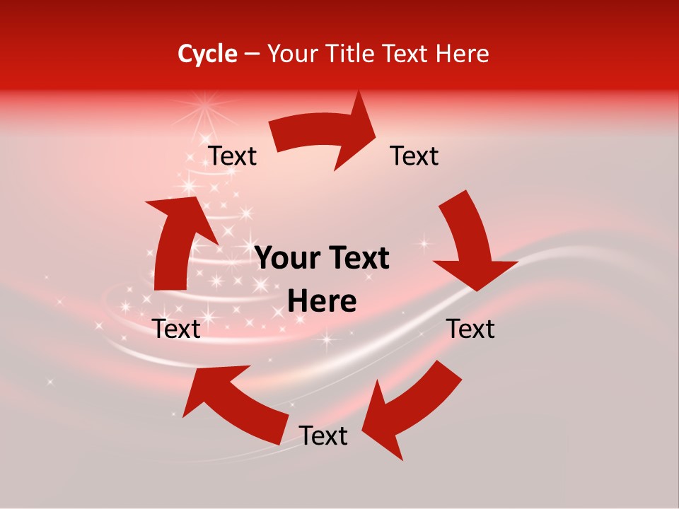 Star Pattern Celebration PowerPoint Template