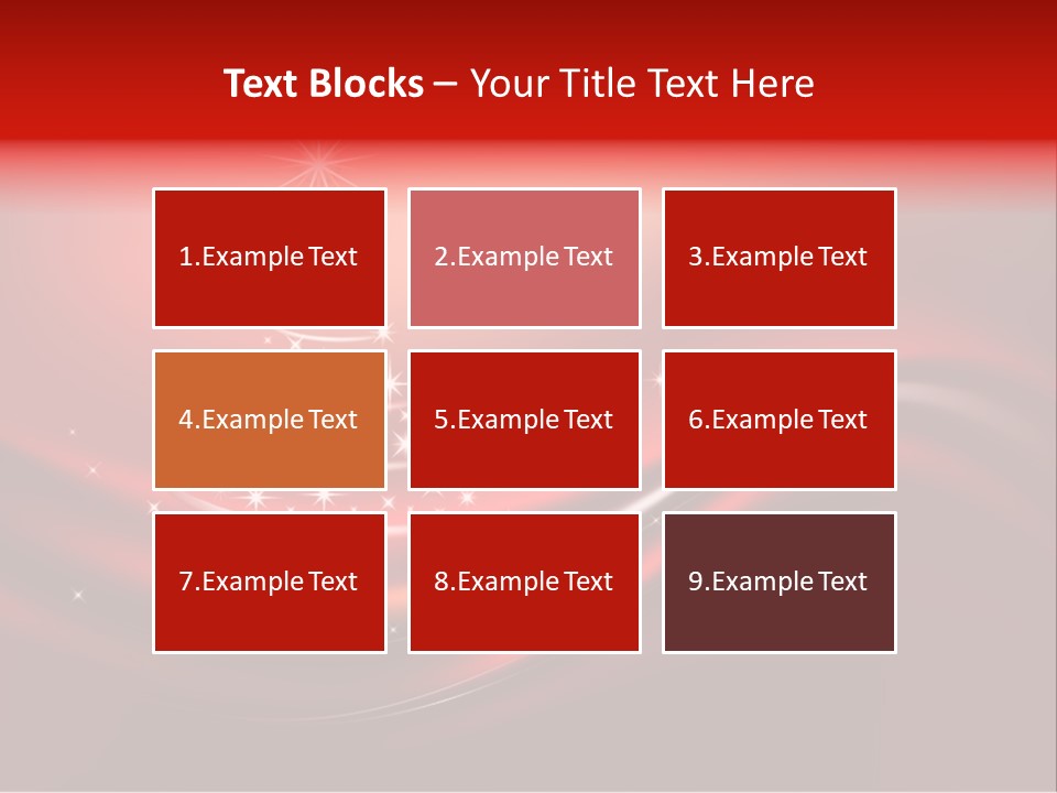 Star Pattern Celebration PowerPoint Template