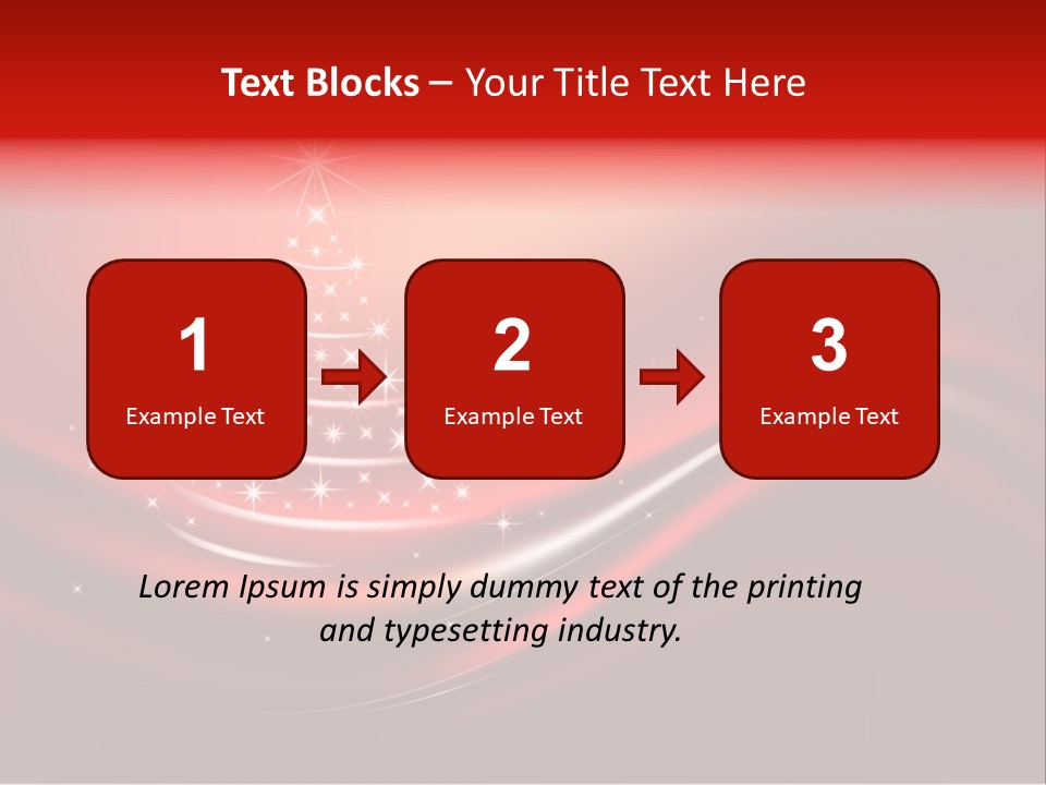 Star Pattern Celebration PowerPoint Template