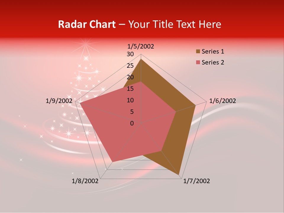 Star Pattern Celebration PowerPoint Template