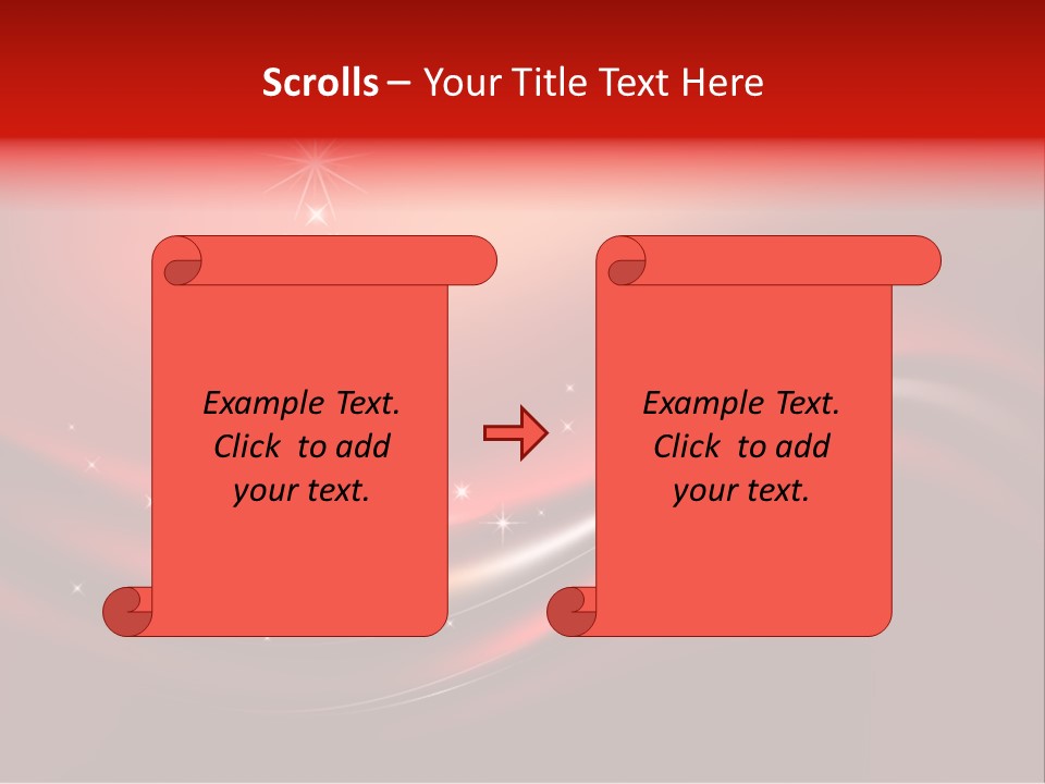 Star Pattern Celebration PowerPoint Template