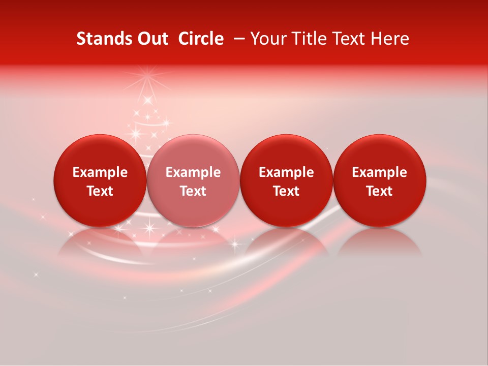 Star Pattern Celebration PowerPoint Template