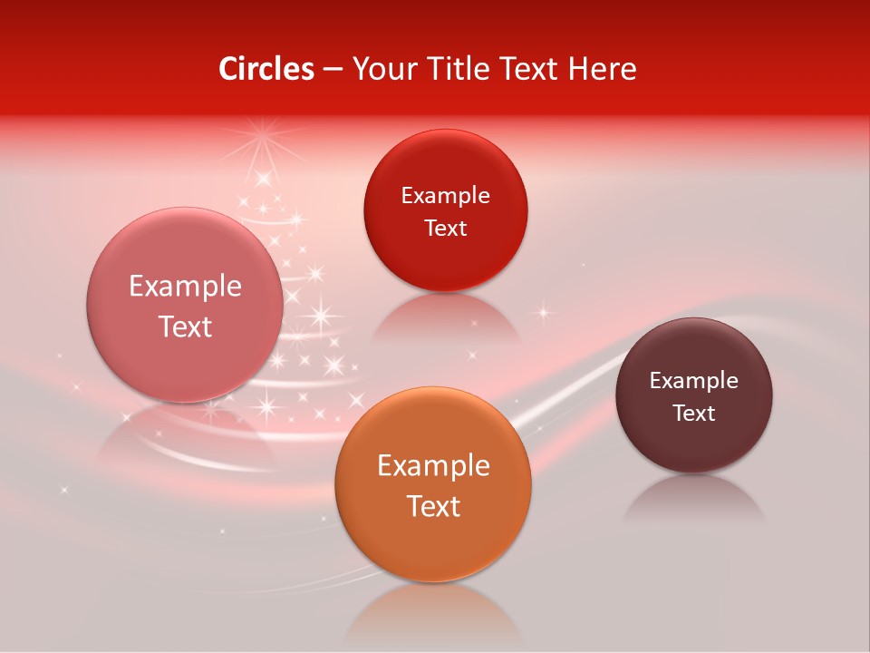 Star Pattern Celebration PowerPoint Template