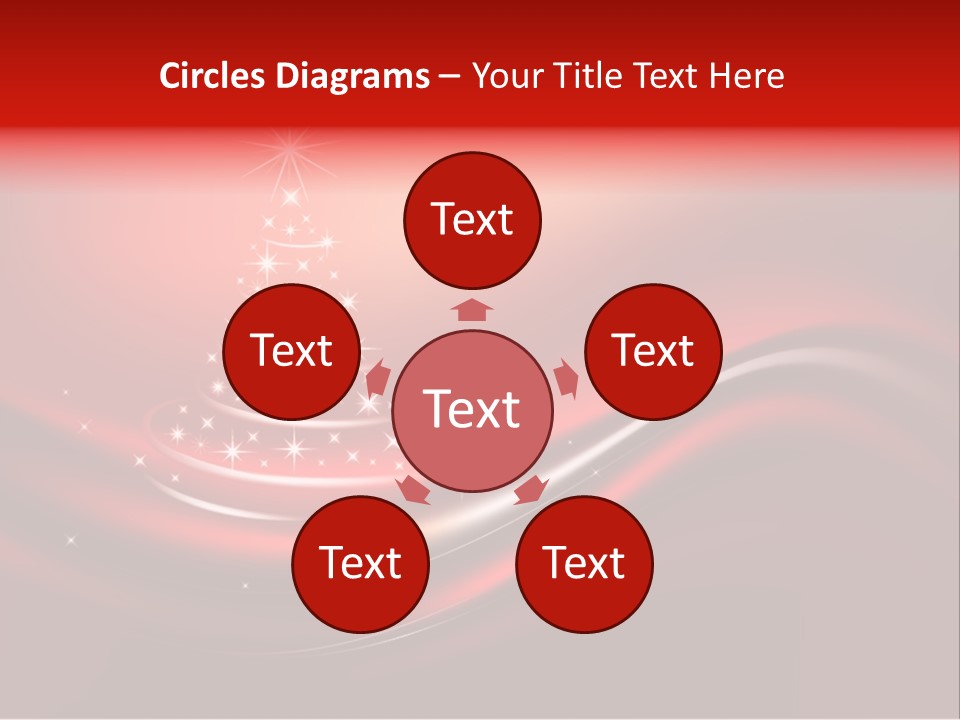 Star Pattern Celebration PowerPoint Template