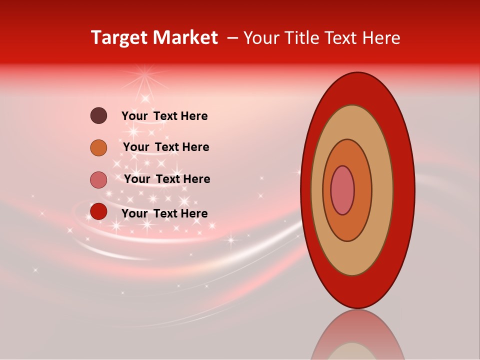 Star Pattern Celebration PowerPoint Template