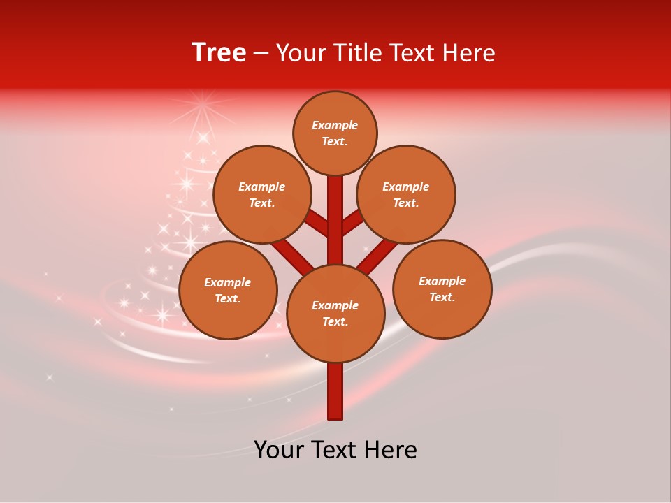 Star Pattern Celebration PowerPoint Template