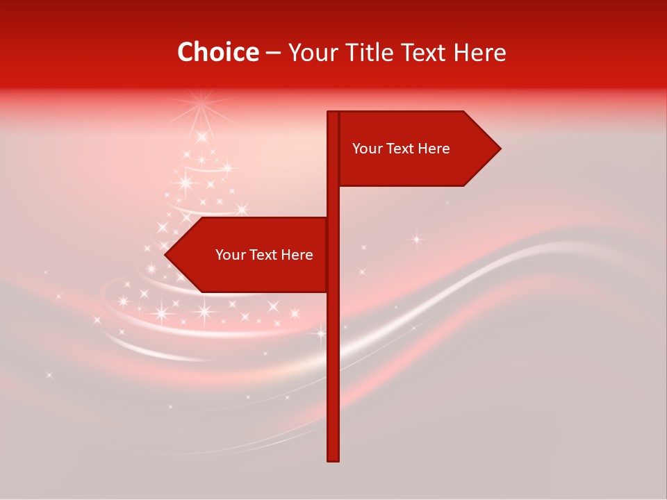 Star Pattern Celebration PowerPoint Template