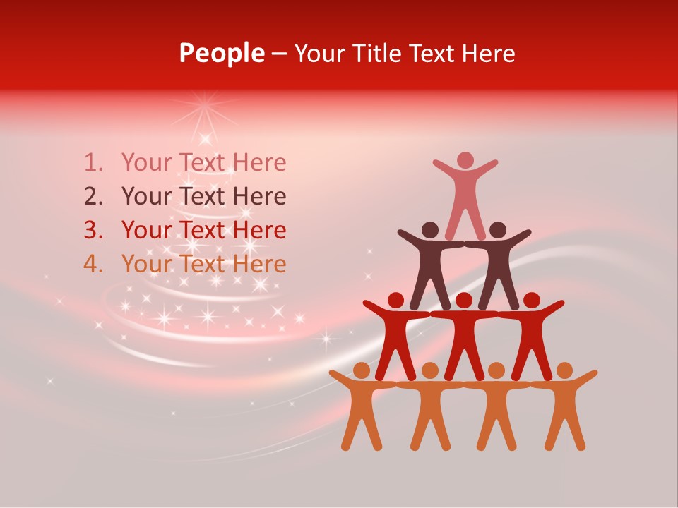 Star Pattern Celebration PowerPoint Template