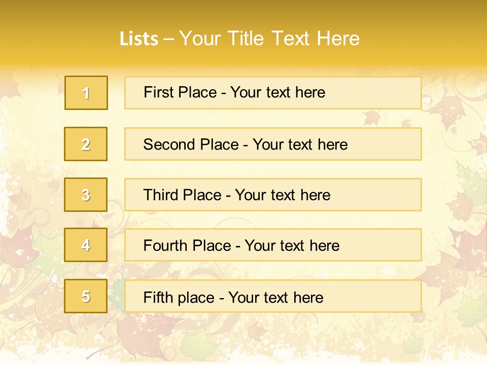 Ornament Falling Vector PowerPoint Template