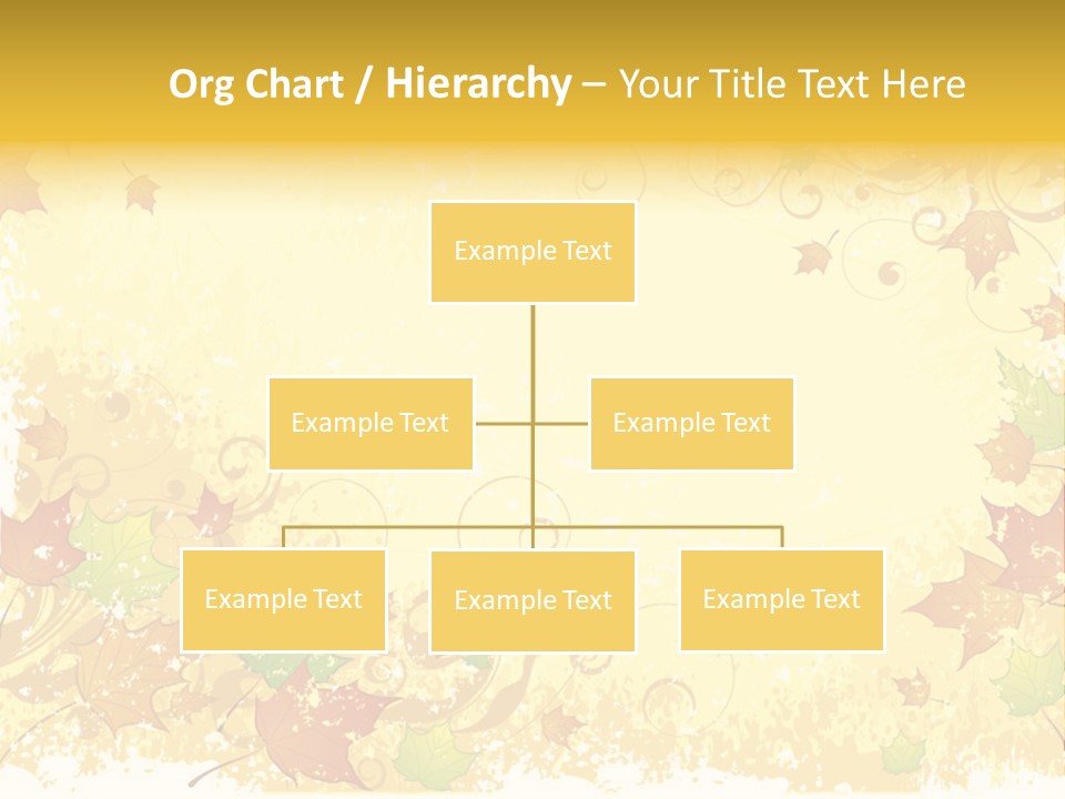 Ornament Falling Vector PowerPoint Template