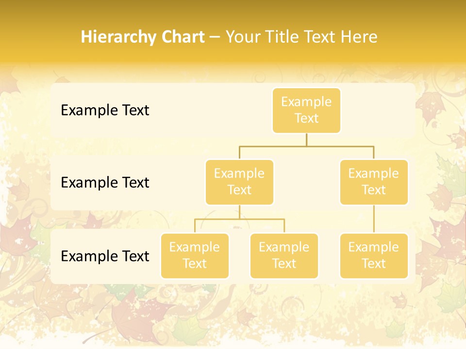 Ornament Falling Vector PowerPoint Template