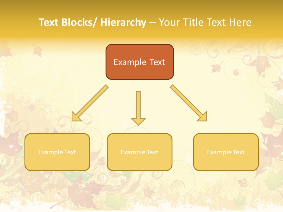 Ornament Falling Vector PowerPoint Template