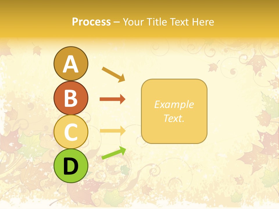 Ornament Falling Vector PowerPoint Template