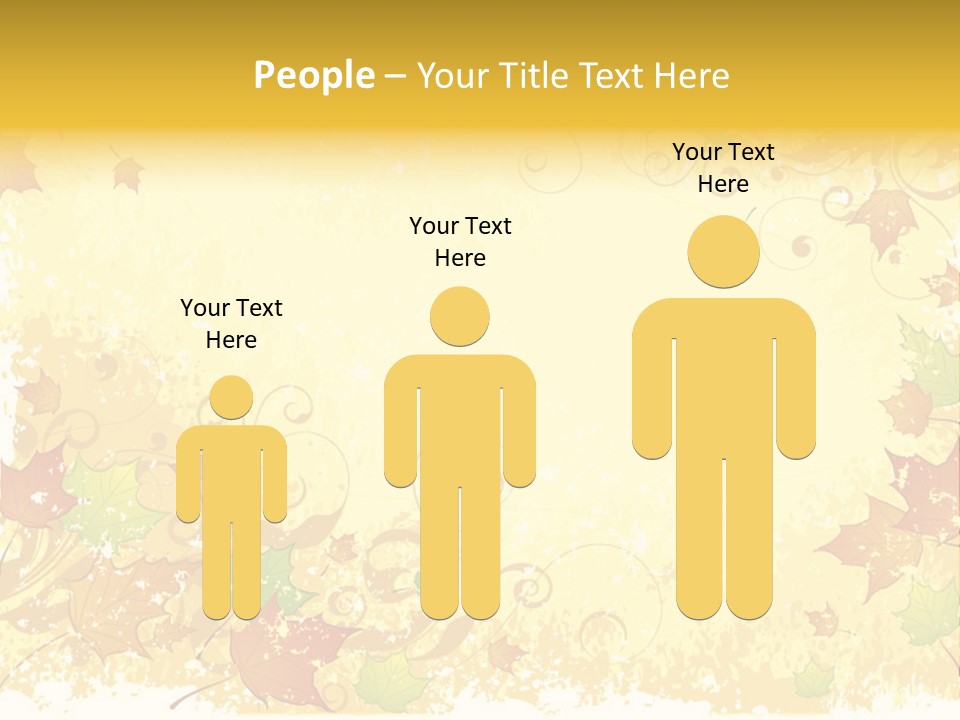 Ornament Falling Vector PowerPoint Template