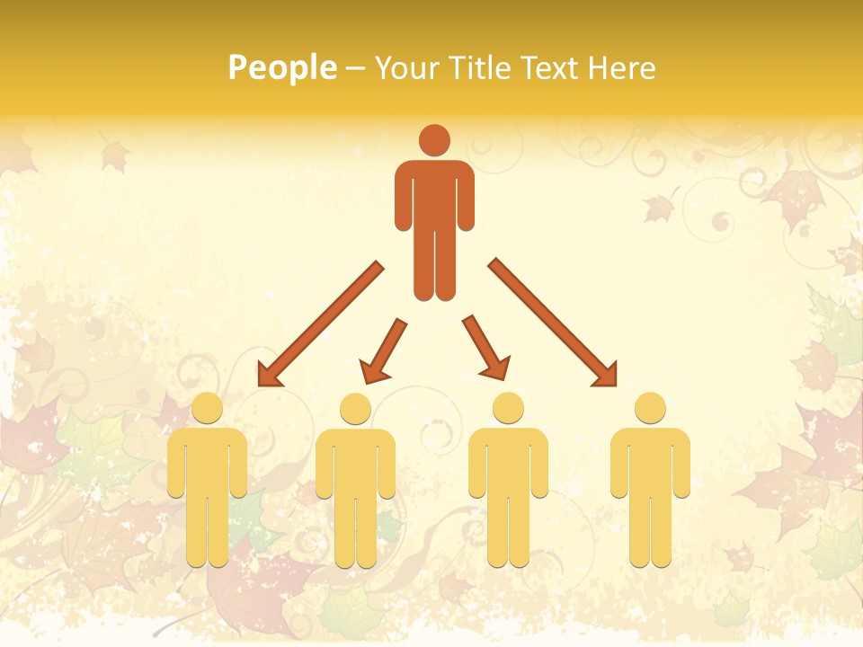 Ornament Falling Vector PowerPoint Template