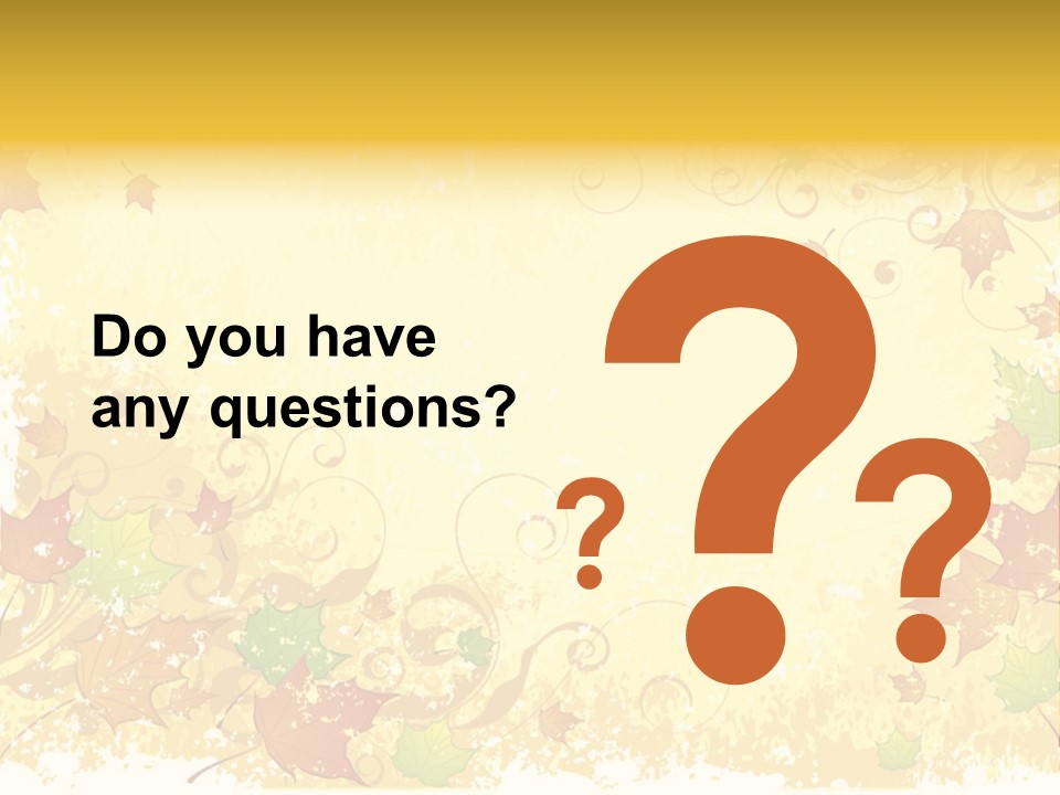 Ornament Falling Vector PowerPoint Template