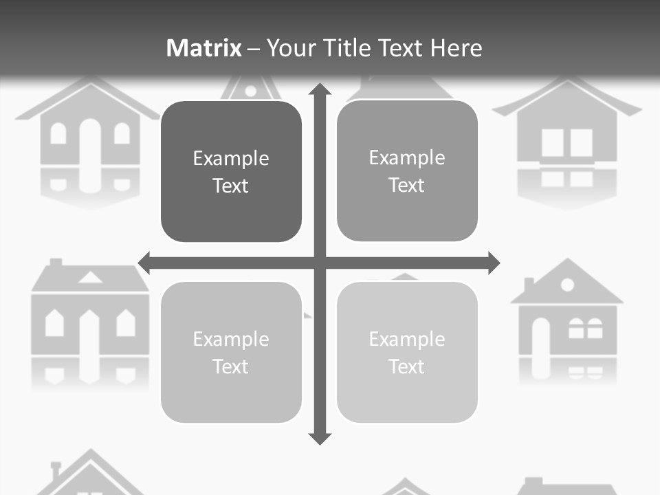 Graphic Reflect White PowerPoint Template