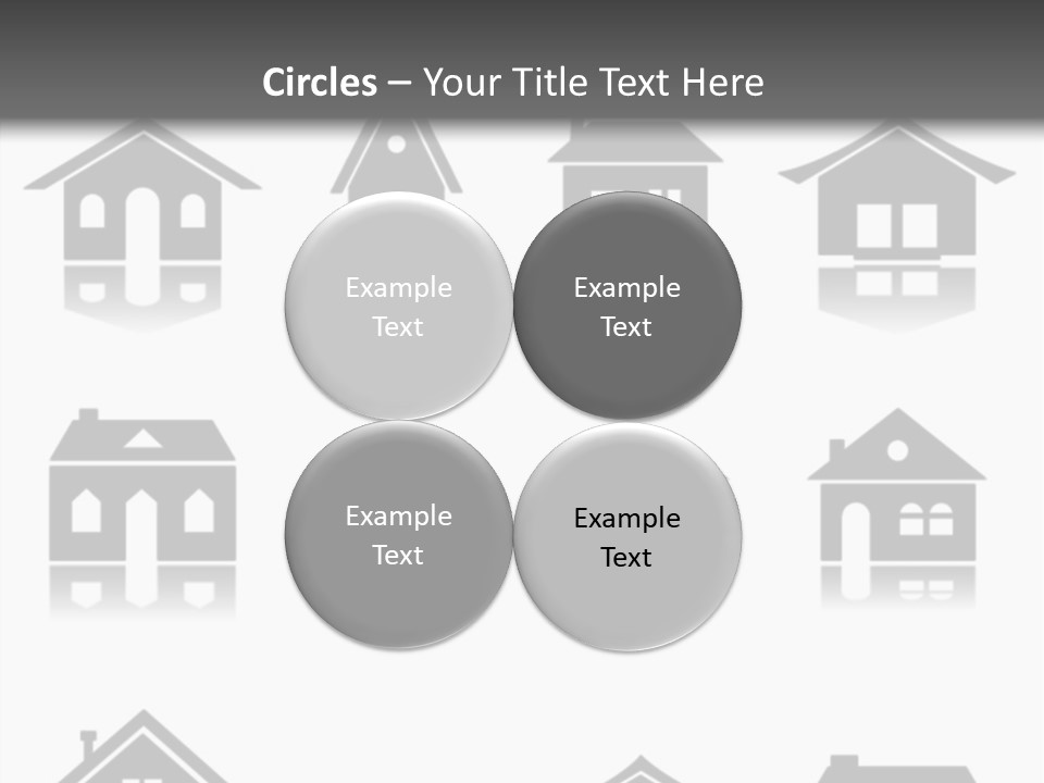 Graphic Reflect White PowerPoint Template