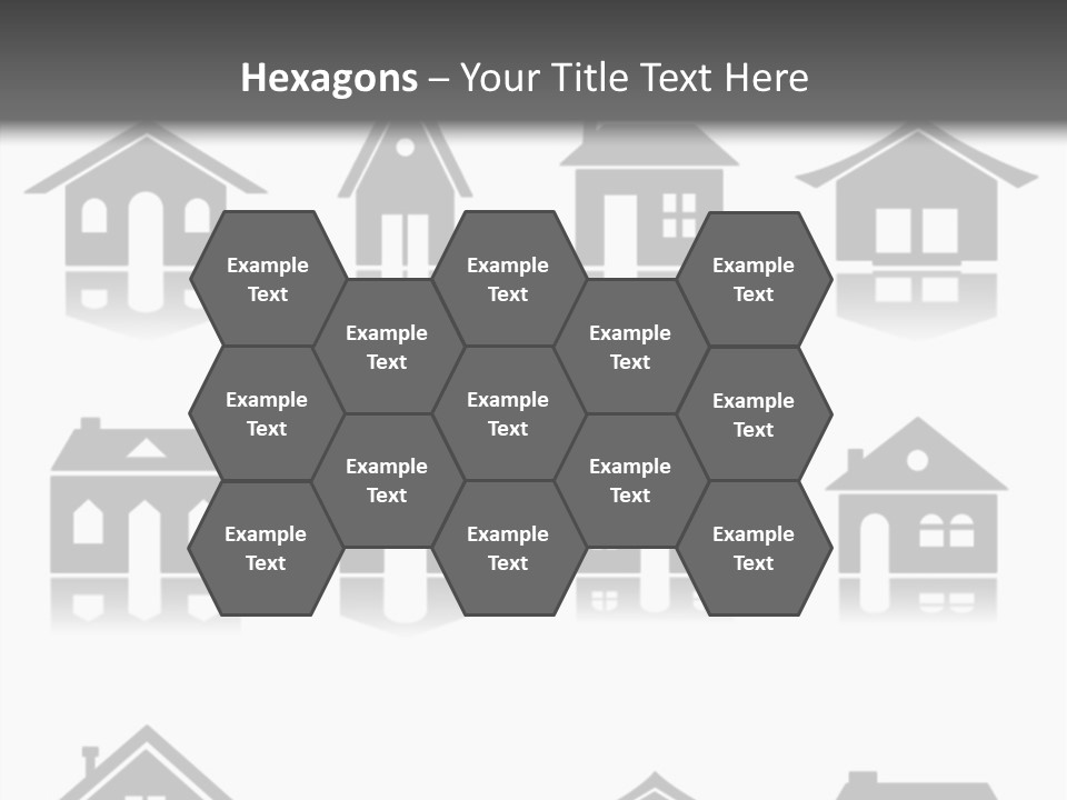 Graphic Reflect White PowerPoint Template