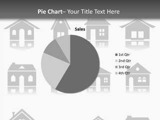 Graphic Reflect White PowerPoint Template