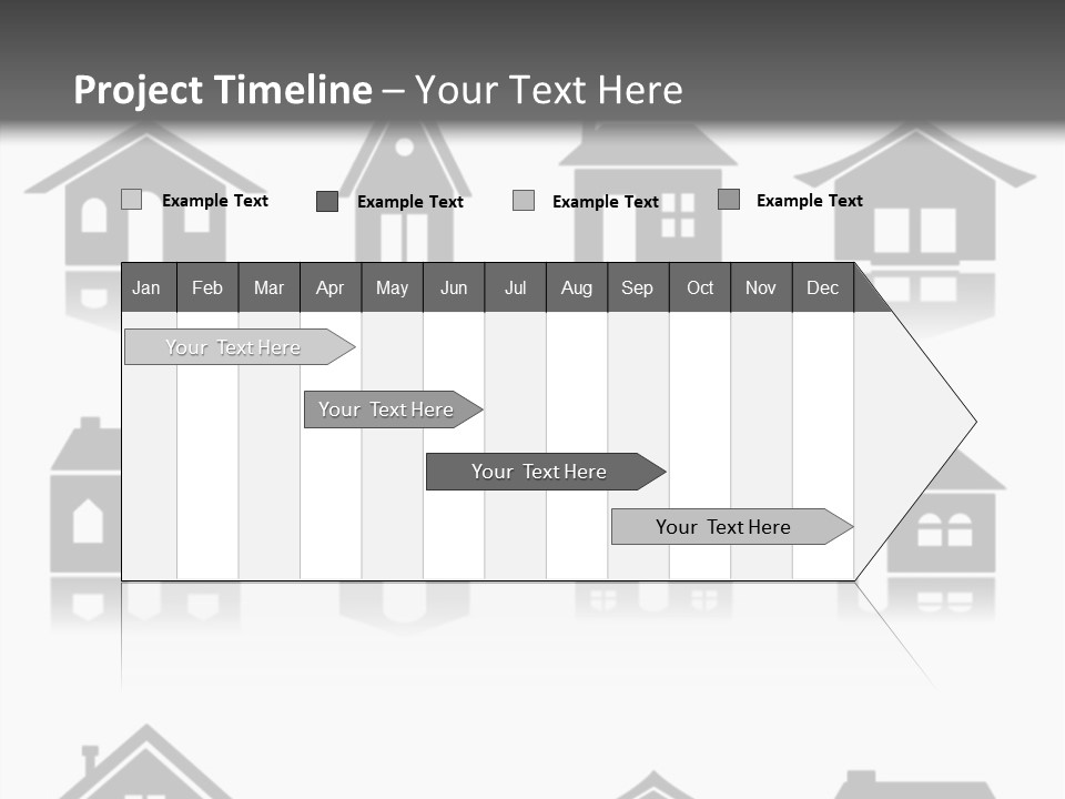 Graphic Reflect White PowerPoint Template