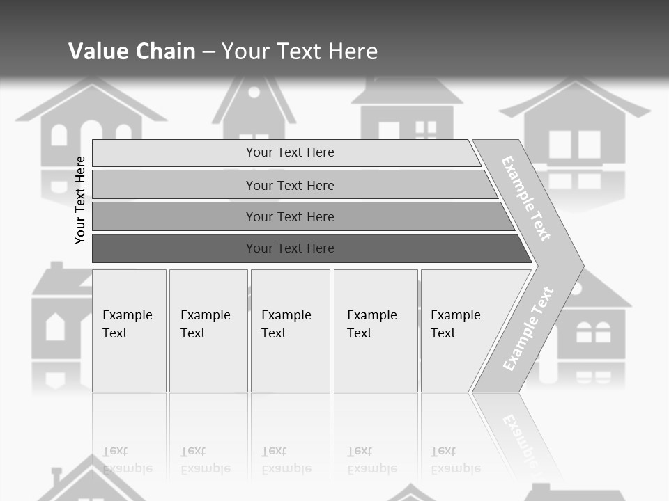 Graphic Reflect White PowerPoint Template