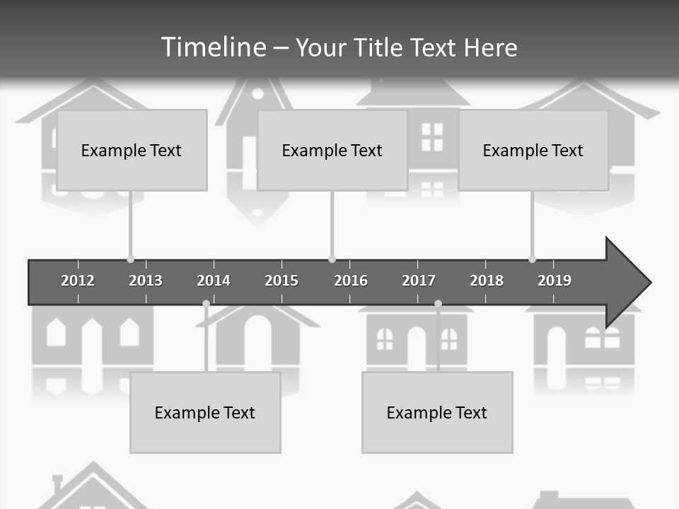 Graphic Reflect White PowerPoint Template