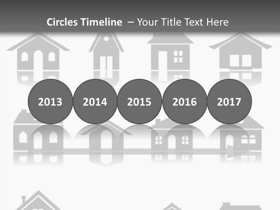 Graphic Reflect White PowerPoint Template